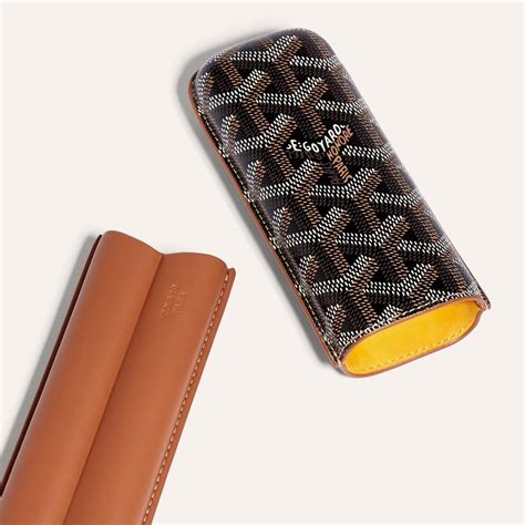 goyard cigarette case|Churchill 2 Cigar Case .